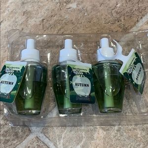 Bath and Body Works Autumn wallflower refill lot 3